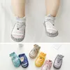 First Walkers Cartoon Baby Socks With Rubber Soles Infant Sock Born Autumn Winter Children Floor Shoes Non-slip Soft Toddler Footwear