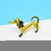 Brosches Cindy Xiang Rhinestone Cute Dachshund Dog for Women Puppy Pin Animal Jewelry Black and Gold Color High Quality