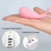 Skönhetsartiklar 2 i 1 Insertable Vagina Massager Double Head Vibrator Vibration Egg Real Tongue G Spot Clitoris Stimulator Sexiga leksaker för kvinnor