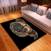 Carpets Cartoon Animal Dog Printed For Living Room Bedroom Area Rugs Kids Decoration Rug Soft Flannel Bedside Mat Carpet