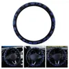 Steering Wheel Covers Auto Car 15/37-38cm SUV Flower Floral Cover Universal Graphics Applique Interior Trim