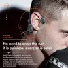 Écouteurs à Conduction osseuse sans fil 5.0 Bluetooth bandeau casque étanche sport réduction du bruit écouteur pour noël