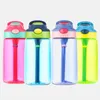 Wasserflaschen 500 ml BPA-freie Outdoor-Kindersportflasche mit Strohhalm Wandern Klettern für meine Kinder Saft gesundes Leben