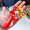 Portachiavi New creative cute cartoon bear key doll car schoolbag Ciondolo