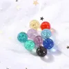 Luminous Glass Balls Children Toys 12mm Cream Console Game Pinball Machine Cattle Small Marbles Pat Toy Beads D23