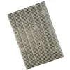refroidissements de refroidissement électronique enduit de poudre personnalisé Profil en aluminium pour les amplificateurs de puissance Extrusion en aluminium 2010120bf