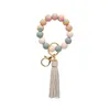 سوار مفتاح معصم السيليكون partys متعددة الأنماط الطاولة PU PU -FRESED BRACELET BRACELET KEY RING SEA