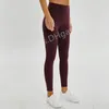 Fahion Designer Tinta unita Donna Pantaloni da yoga Vita alta Sport Abbigliamento da palestra Leggings Elastico Fitness Lady Complessivo Collant completo Allenamento S1102