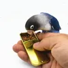 Outros pássaros suprimentos de pássaros Treinamento de alimentos jar Parrot Mão alimentador de alimentação de QI Ferramentas de crescimento de IQ