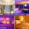 E27 LED Smart Bulb RGB Lamp Bluetooth APP Control Dimmable Ampoule LED Light Bulbs 9W 10W Home Bedroom Christmas Party Decora
