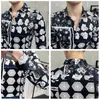 Men's Casual Shirts Autumn Street Wear Chemise Homme De Luxe Vintage Flower Print Long Sleeve Men Social Club Prom Tuxedo Shirt Plus Size