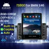 2 DIN CAR DVD Multimedia Player Android Auto Radio för BMW E46 M3 318/320/325/330/335 CarPlay 4G GPS Navigation DSP Autoradio