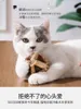 Allt naturligt material Cat Self -stimulerande tandslipande leksak