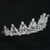 Kopfschmuck Bling Perlen Kristall Hochzeit Kronen Braut Diamant Schmuck Strass Perlen Stirnband Haarkrone Mädchen Frauen Proms Party Tiaras