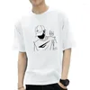 T-shirt da uomo ZOGAA 2022 T-shirt girocollo manica corta tinta unita avatar maschile stampa moda top abbigliamento sportivo maglietta Harajuku