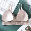 Bustiers Corsets Femme Beauté Dos Soutiens-Gorge Intimes Confort Lingerie Femmes Sexy Sous-Vêtements En Dentelle Sans Fil Coupe Mince Bralette Brassière