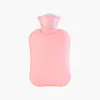 Gumowa butelka z ciepłą wodą przezroczystą torbę na ciepłą wodę 500 ml do skurczu menstruacyjnego