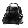 Lady Bag IVI Designer Bolsa Retro Crocodilo Padrão Bola Bolsa de Lazer ao ar livre Bolsa de moda feminina todos combinam 2023