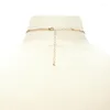 Ciondoli Collane con pendente multistrato bohémien per le donne Accessori di gioielli di dichiarazione di moda collana di perline color oro