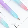 Crystal Diamond Ballpen Lradient Colors الطالب قلم الحبر مع Diamonds Office School Student Metal Points Pens BH7767 TQQ