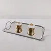 Ferramentas de Bakeware 1pcs Silver Party Display Stand Decoração de casamento Bandeja de aniversário de ferro forjado