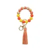 سوار مفتاح معصم السيليكون partys متعددة الأنماط الطاولة PU PU -FRESED BRACELET BRACELET KEY RING SEA