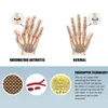 Wsparcie nadgarstka 2PCS Kompresyjne zapalenie stawów Rękawiczki bawełniane bóle bólu ulga ręka