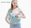 Marsupi Slings Zaini Baby Carrys Cotton Wrap Sling Born Safety Ring Fazzoletto Comoda borsa a marsupio per neonati 221020