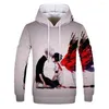 Männer Hoodies Herbst Und Winter Männlichen 3d Horror Hoodie Hip-hop Mode Schädel Hand Druck Persönlichkeit Sweatshirt 2022