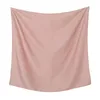 125x125 cm plaine Satin carré écharpe femmes musulman Hijabs châles solide Foulard enveloppes Islam Turban bandeau Bufandas Foulard Femme