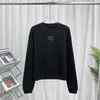 Männer Hoodie Sweatshirts 2022 frühen herbst neue große könig buchstaben schaum druck rundhals lose plüsch pullover frauen