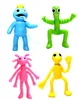 Modelo de figura de ação para crianças Novo Rainbow Friend Toys Cartoon Cake Wholesale Rainbow Friend Doll Model Model Mouth Monster Ação Figuras de brinquedo Marveling
