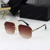 7 Colous Fashion Sunglasses Top Designer Sunglass Polarized Glasses Men Women Pilot Glass Eyewear Sun Glasses Frame Polaroid Lens Rectangle Frames Rimless Outdoor