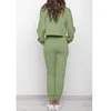 2022 Plus Size 5XL Women Jogger Pants Outfits Winter Fall Clothing Long Sleeve Cropped Sweatshirt And Sweatpants Two Piece Set