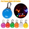 Huisdier puppy nacht licht led kraag hanger hanger voorraden kitten veiligheidswaarschuwingslicht wandelen rugzak gespakke waterdichte kettinghond