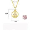 تصميم العلامة التجارية الفاخرة S925 Silver Shiny Zircon Netlace Necklace Women المجوهرات مطلي 18 كيلو بايت بقلادة الذهب الذهب.