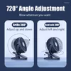 Barnvagnsdelar Summer Clip Fan Desktop Table USB Mini Clip-On Portable Air Circulating Mute Rechargable Cooling Ventilador