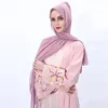 Ethnic Clothing Muslim Dress Fashion Cardigan Dubai Tourism Embroidery Open Women Kimono Belt Abaya Turkey Wholesale