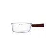 Dinware sets warmtebestendig glas transparante zij houten handgreep ramen instant noedelkom Japans huishouden hitte fruit dessert salade