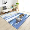 Tapis 3D Animal Kangourou Écureuil Hérisson Sceau Pour Le Salon Moderne Tapis Pour Enfants Tapis Pour Enfants Tapis De Sol Rond