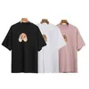 Men's T-shirts T-shirts 2022 Mens Womens Designers palmes t Shirts for Angels Men s Bear Letter Tshirts Clothing Short Sleeved Tshirt palmess S6
