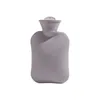 زجاجة الماء الساخن المطاطي حقيبة الماء الساخن الشفافة 500 مل للتشنج الحيض