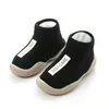 First Walkers A Pair Yellow Unisex Baby Shoes Toddler Girl Kids Soft Rubber Sole Knit Booties