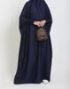 Ropa étnica Ramadán Eid oración musulmana vestida de prenda mujeres abaya jilbab hijab long khimar toba abayas islam niqab djellaba burka
