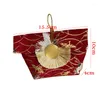 Geschenkwikkel Fashion Velvet Packing Boxes Candy Cases Sugar Chocolate Containers Wedding Bag Verpakking Baby shower