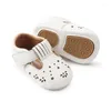 First Walkers WONBO Arrival Baby Moccasins Cute Hollow T-strap Girls PU Leather Infant Shoes