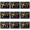 Ketting Oorbellen Set Anniyo Hawaiian Cross Bruiloft Bloem Hanger Kettingen Accessoires Guam Micronesië Chuuk Pohnpei #259506