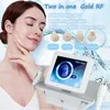 Skönhetsartiklar 2 i 1MicroneEdle RF Face Lift Secret Fraktionerad RF-guld Radiofrekvens Mikronedle Skin Rejuvenation RF Machine
