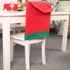 의자 덮개 창조적 인 내구성 크리스마스 커버 식당 엘프 큰 모자 휴가 계절 크리스마스 63 47cm 장식 홈