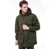 Jaktjackor US Army Classic M65 Tactical Trench Men Windbreaker Coat Pure Cotton Solid Men's Clothing Winter Fleece Military Jacket